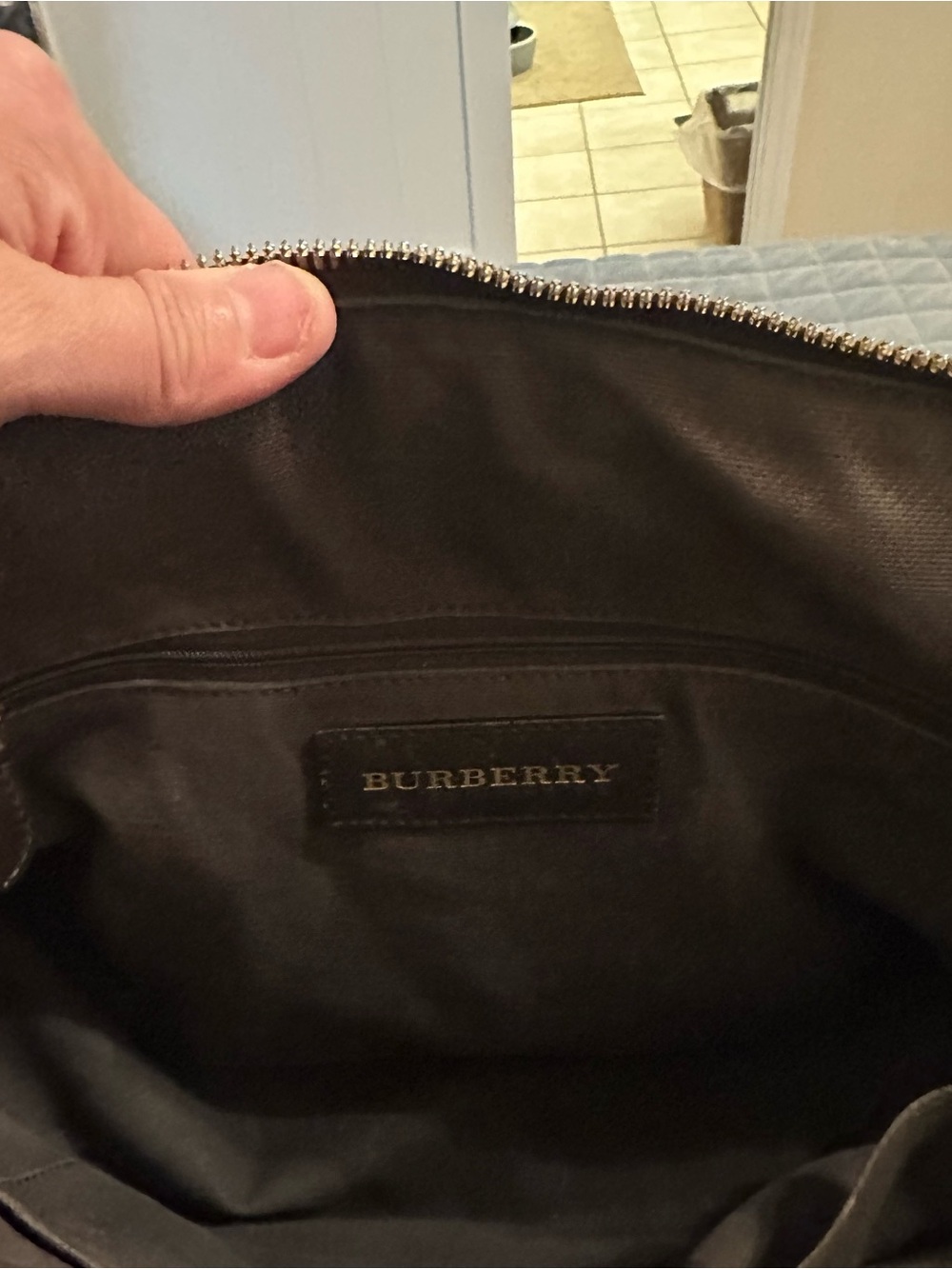 Vintage Burberry Haymarket Check Orchard Dome Satchel - Picture 5 of 15